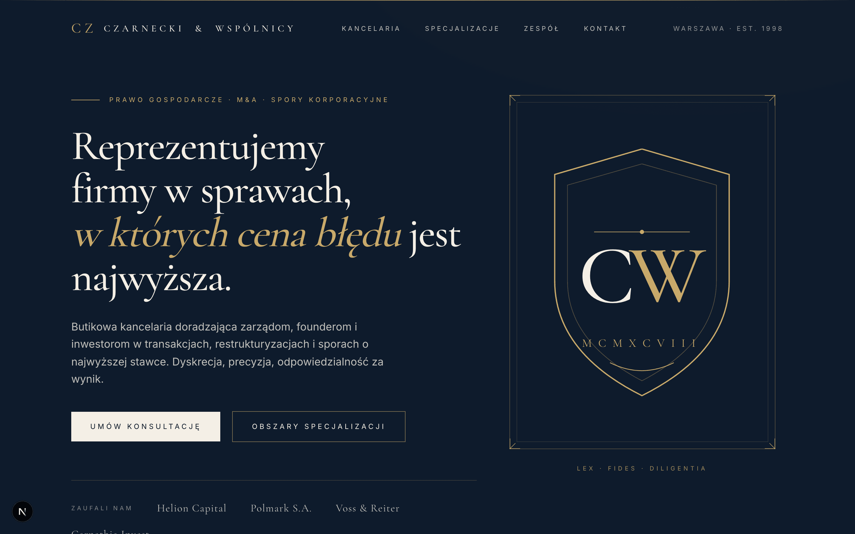 Czarnecki & Wspólnicy — Kancelaria prawna